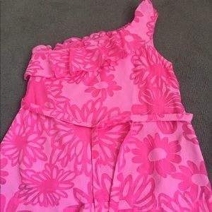 Lilly Pulitzer One Shoulder Top with Tie